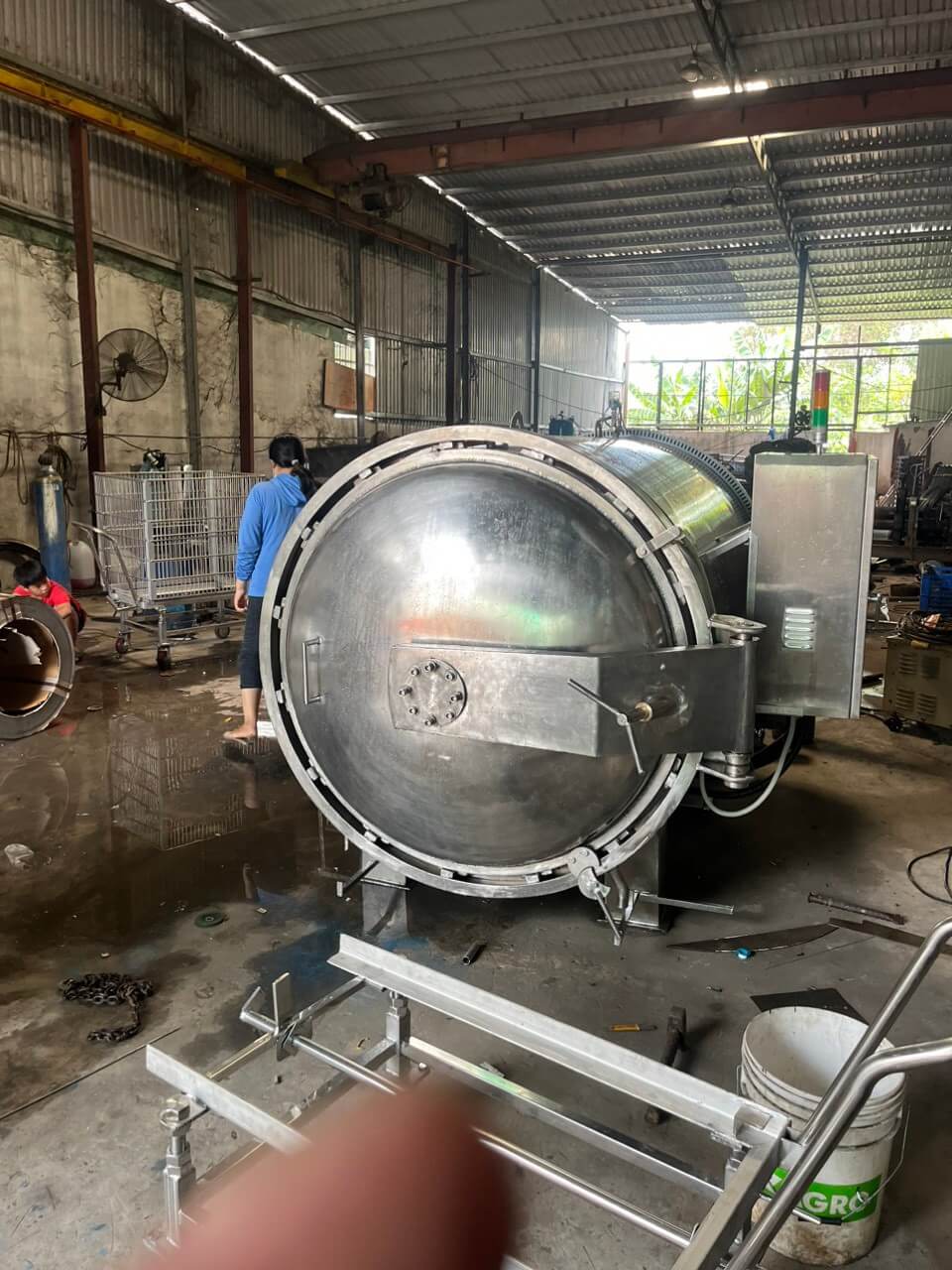 Bồn nấu tiệt trùng